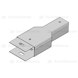 Короб глухой переходной СПХ 300/200*150 ГЦ (горячий цинк)