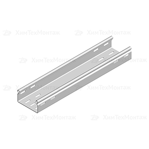 Лоток замковый глухой ЛЗГ L=2500 мм, s=1.2 ПО (порошковая окраска)