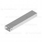 Короб глухой прямой СП 150*100, L = 2500 ПО (порошковая окраска)